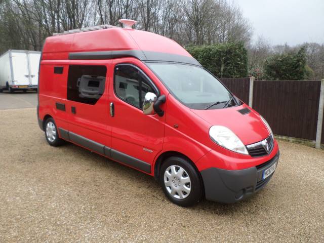 Vauxhall Vivaro 2.0 VIVARO 2900 CDTI LWB Motorhome Diesel Red