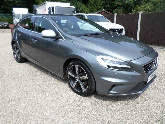 Volvo V40 2.0 T2 [122] R DESIGN Nav Plus 5dr Hatchback Petrol Grey